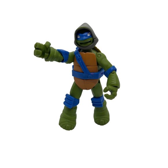 Set of 4 TMNT Action Figures Teenage Mutant Ninja Turtle by Viacom 5" - Picture 5 of 7